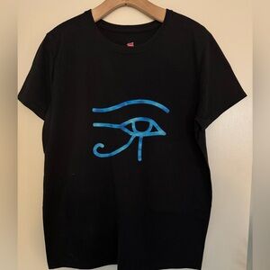 Hanes Eye of Isis Black T-Shirt